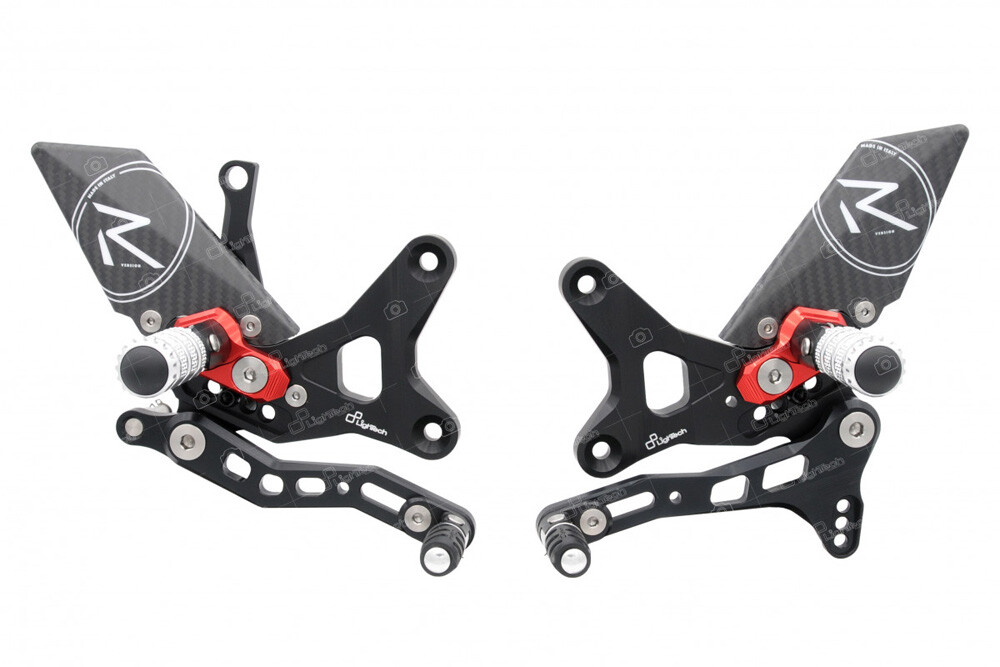 LighTech R-Series Elite Rearsets Rear Sets Kawasaki ZX10R ZX