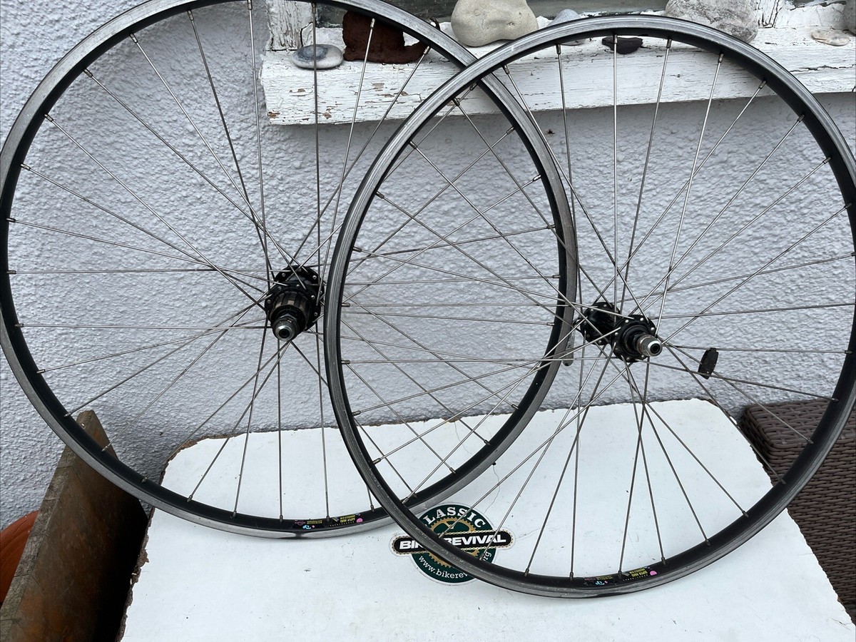 Saracen, Shimano Retro 26” Mtb Wheels 2578 UK