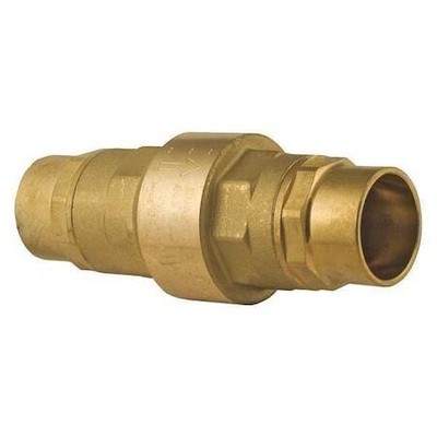 Bonomi 100712Lf-1 1'' Sweat Brass Spring Check Valve