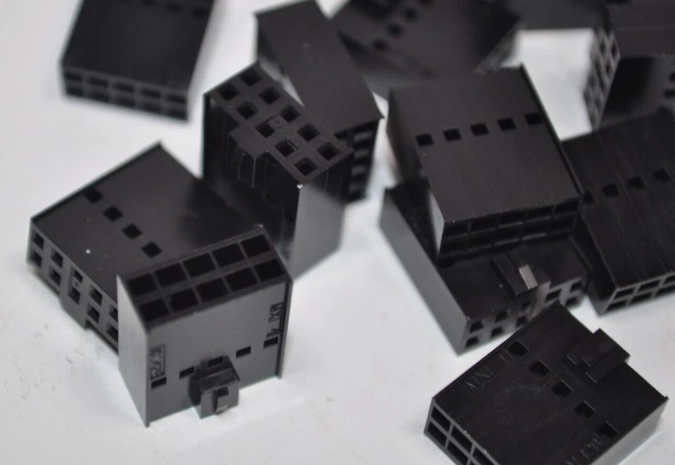 Lote de 13 CONECTORES CARCASA MOLEX NUEVOS 90142 MACHO 5X2 VÍAS 90142-0010 Foto 2 de 2