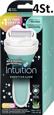 4X Wilkinson Sword Intuition Sensitive Care Damen Rasierer