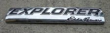 Ford Explorer Eddie Bauer emblem badge chrome logo OEM Factory Genuine Stock