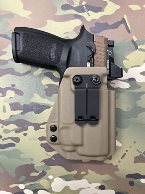 FDE Kydex IWB Holster for Sig Sauer P320 M18 Streamlight TLR-7