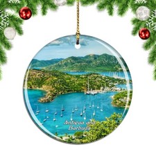 Antigua and Barbuda Christmas ornament city travel souvenir