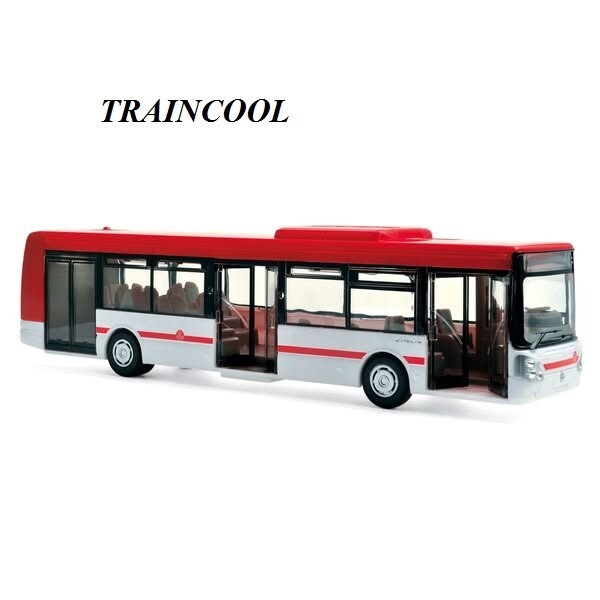 BUS IRISBUS PLASTIGAM ROUGE NOREV 1/43 Réf 431010