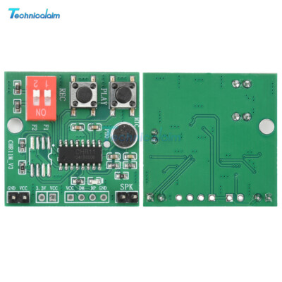 35s Recordable Voice Module Musical DIY Greeting Card Box Support External Flash