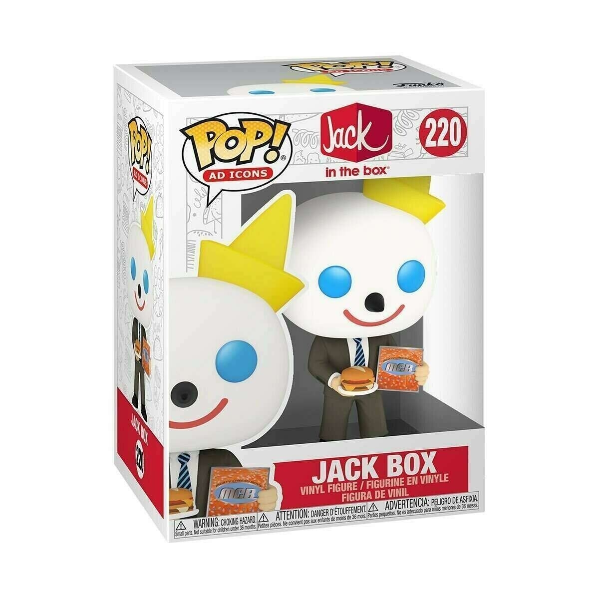 FUNKO POP  Icons: Jack In the Box - MCB 9 cm