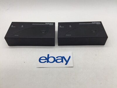 Lot of 2 StarTech.com USB Dual VGA over Cat5 KVM Console Extender FREE S/H