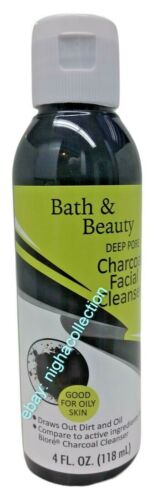 (1) Bath & Beauty Porentiefe Kohle Gesichtsreiniger 4 Oz.
