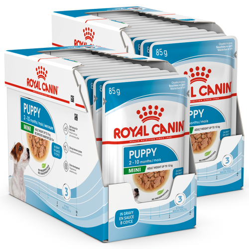 Royal Canin Mini Puppy 24x85g Feuchtfutter in Sauce für Welpen kleiner Rassen - Bild 2 von 10