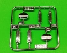 Lot of 2 1965 Impala SS 396 1/25 Big Block Custom Chrome Air Cleaner Valve Cover