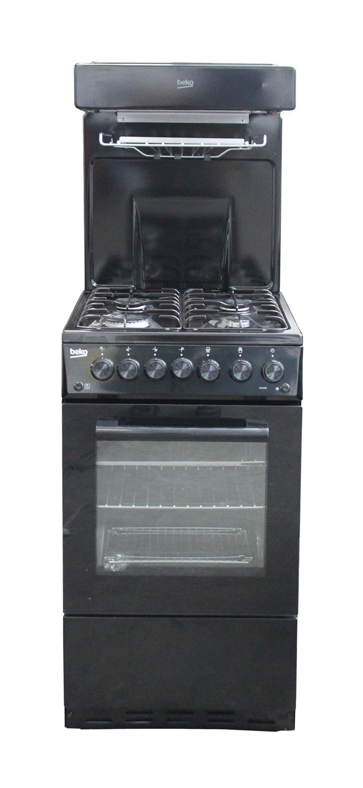 Beko 50cm KA52NEK Eye level Gas Cooker Black graded eBay