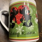 New Set Disney Christmas Mickey & Minnie Ceramic Mug Set Of 2 Holiday Kisses — photo 5