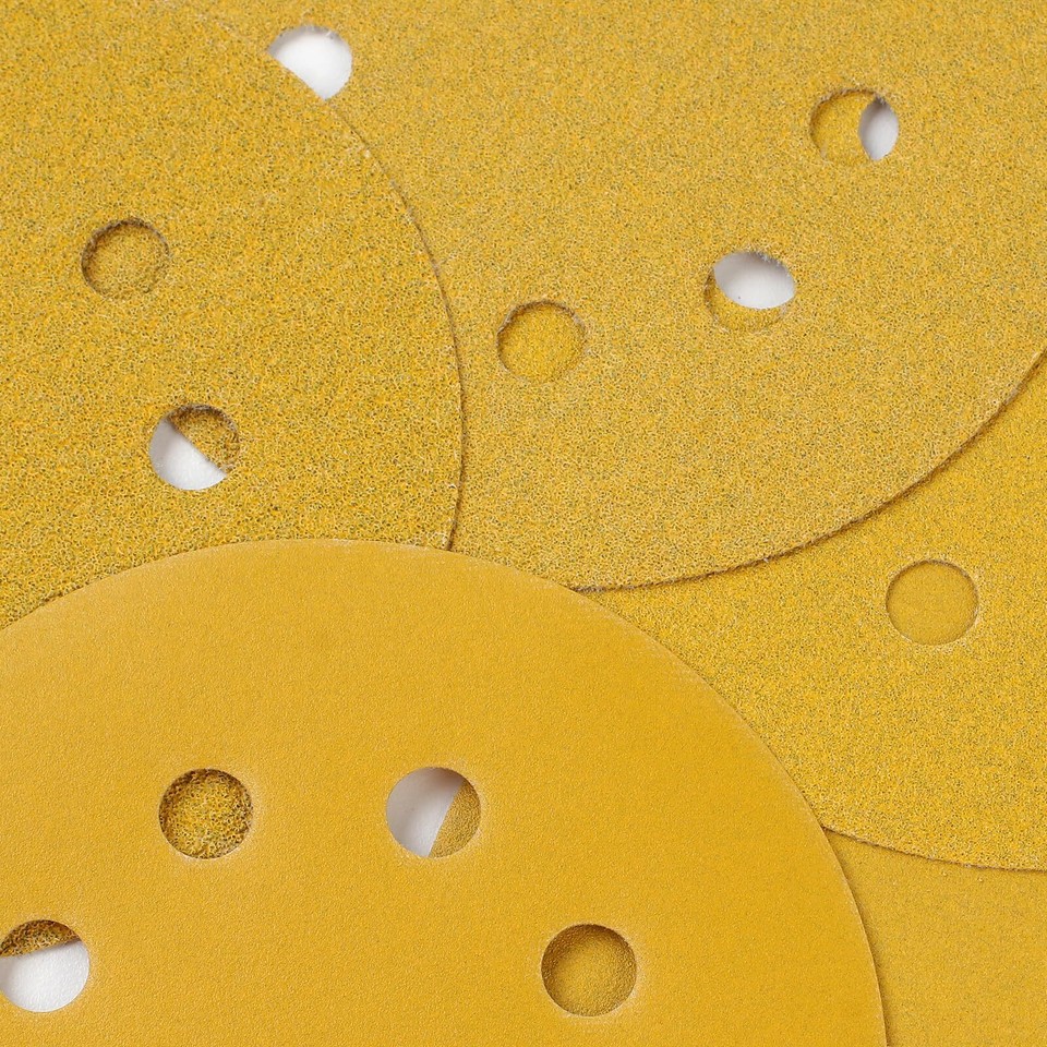 100 Pcs 5inch 8hole 80 Grit Dustless Hookandloop Sanding Disc Sander