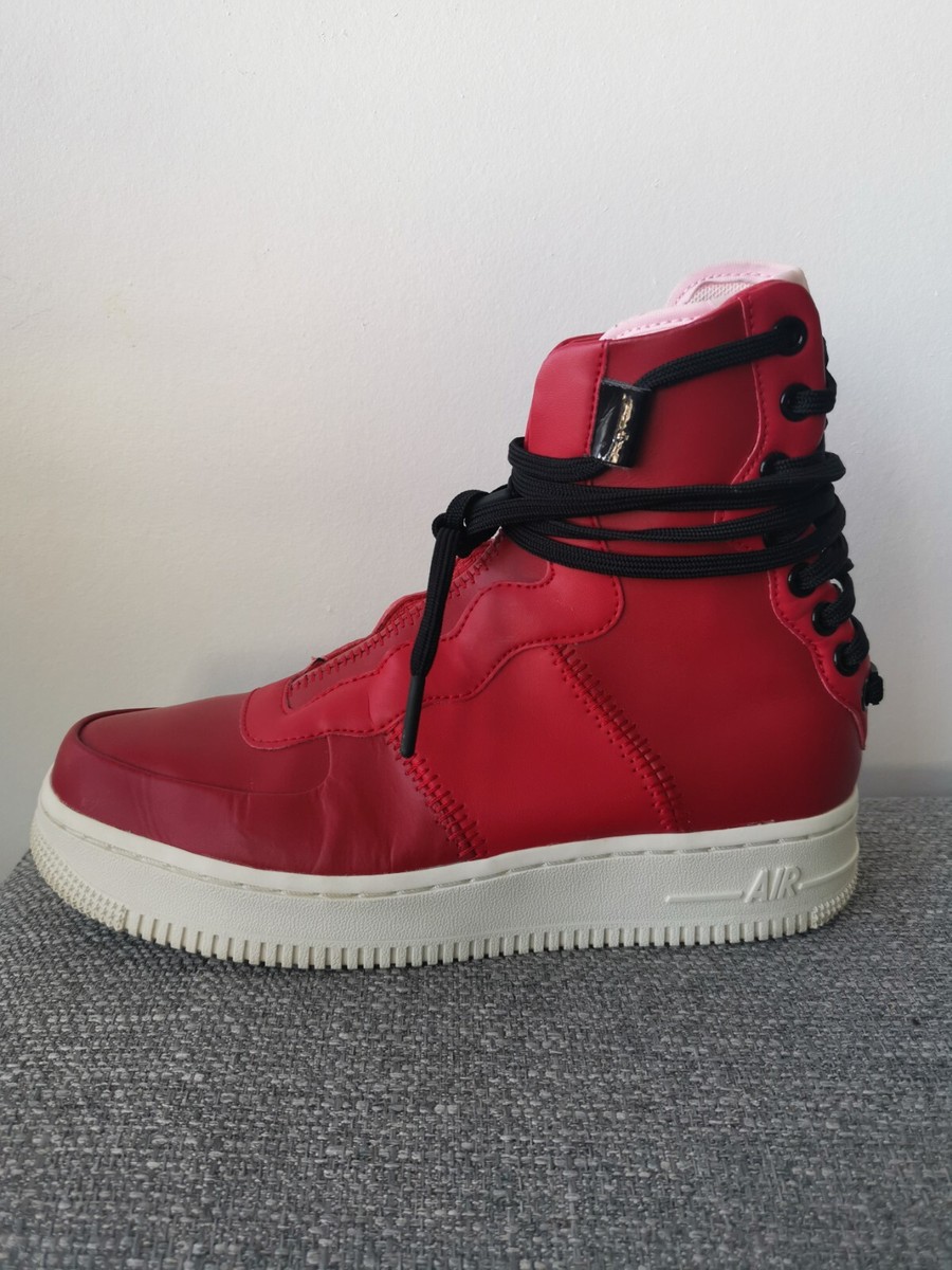 NIKE AIR FORCE 1 REBEL XX SIZE UK 4 EUR 37.5 (AO1525 600) RED