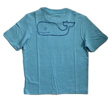VINEYARD VINES Kids Boys Girls Vintage Whale Pocket Tee Blue NWT 7 SMALL MEDIUM