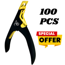 JIM PRO Acrylic False Nail Clippers for Artificial Acrylic Nails 100 PCS