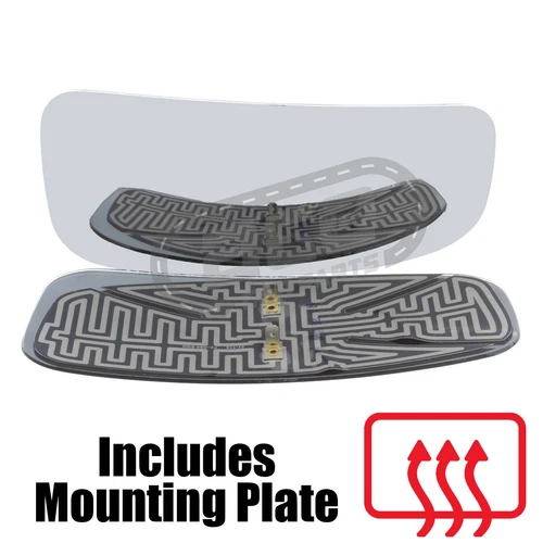 MAN TGE Van 2017-> Heated Convex Lower Wing Door Mirror Glass Drivers Side Right