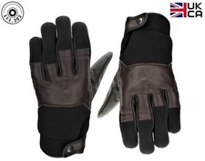 Motorbike Touring Leather Waterproof VPR001CE/UK Retro Knuckle Protection Gloves