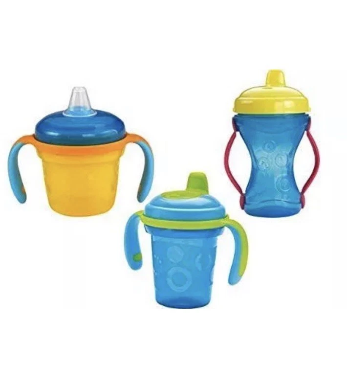 Fisher Price Sippy Cup Set (3-Piece set) baby toddler cups - Baby x-mas  gift Set