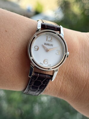 Damiani D Side Diamonds Watch DS 006 AC Quartz Lady Swiss Made | eBay