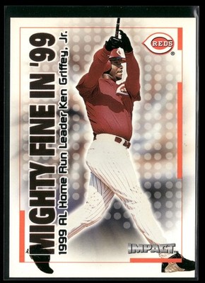 2000 Impact Mighty Fine in '99 Insert Baseball Singles Pick Your Card #1-#39