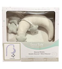 Trend Lab Musical Nursery Crib Mobile for Baby, Celestial