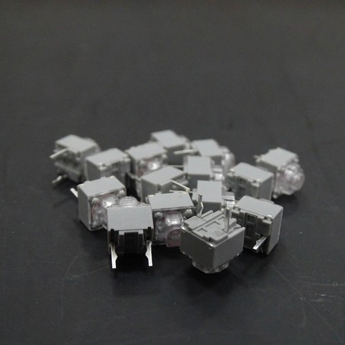 10PCS Square Quiet Mouse Microswitches Button Switches 10M Life 2Pins - Afbeelding 17 van 24