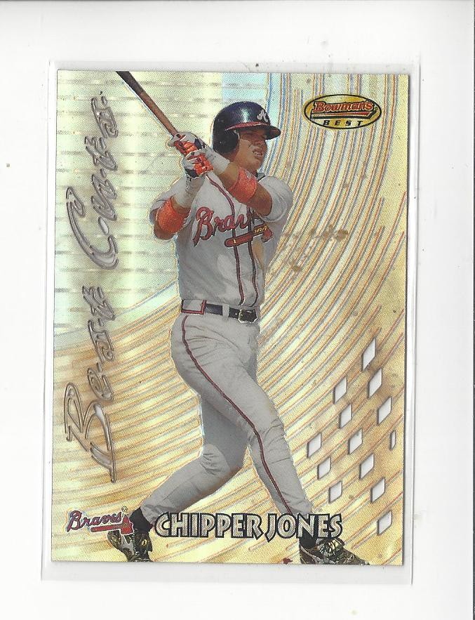 1997 Bowman's Best Best Cuts Refractor #BC2 Chipper Jones Braves