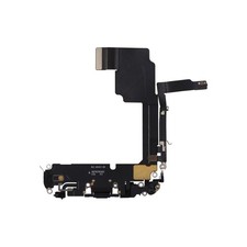 iPhone 15 Pro Charging Port Flex Black High Quality Repair Part