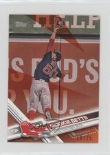 2017 Topps Mini Orange 18/25 Mookie Betts #161 0h1