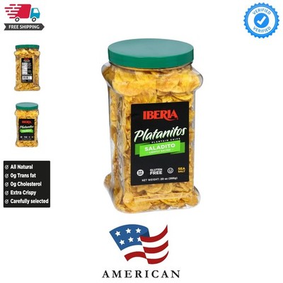 Saladito Lightly Salted Plantain Chips , 20 Oz.