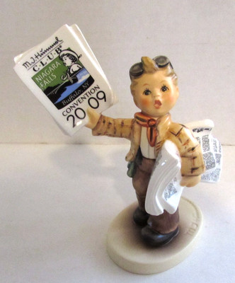 Hummel ''Extra Extra'' #2113 2009 Convention Figurine Goebel