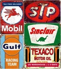 Vintage Metal Tin Signs Retro Garage Signs For Men Wall Decorations Old Car Shop