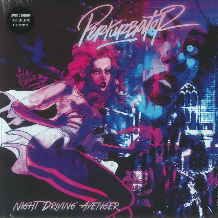 PERTURBATOR - Night Driving Avenger (reissue) - ""FROSTED CLEAR"" VINYL 12""