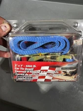 Erickson 7’ Ratcheting Tie Down Strap 08503 Safety Latch 5000 Pound