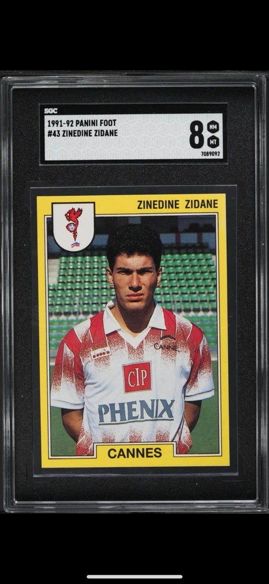 パニーニ　レアルジダン 1991 Panini Foot 92 - Zinedine Zidane #43 for sale | eBay