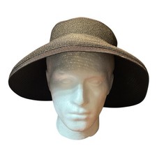 Foldable Packable Women's Travel Wide Brim Tropical Summer Beach Sun Visor Hat