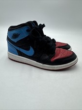 Nike Air Jordan Retro 1  NC To Chi   Size Youth 2Y Red/Blue Sneakers Shoes