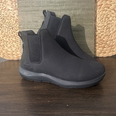 Kuru Mens Draft Salo Triple Black Lightweight Leather Boot 