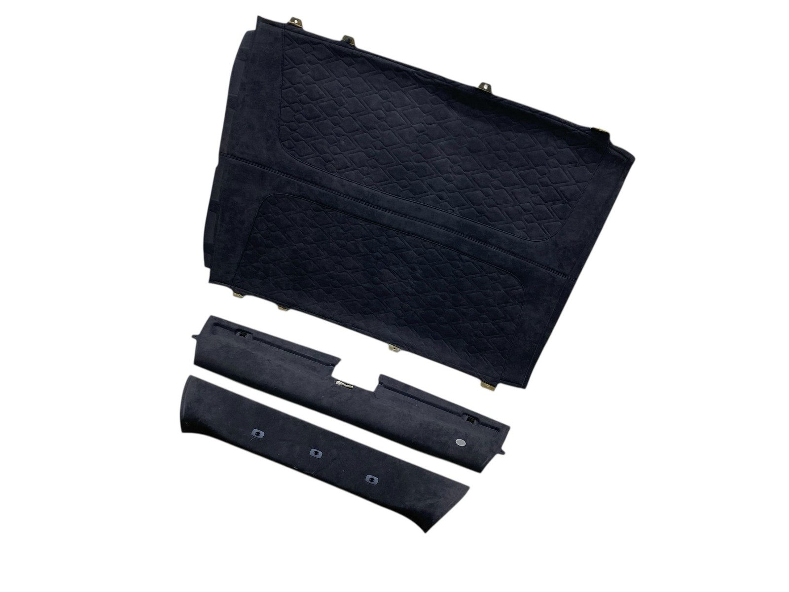 2015 ASTON MARTIN RAPIDE ROOF HEADLINER W/ FRONT & REAR HEADER PANEL SET 3PCS
