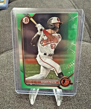 2022 Bowman Draft Green Baltimore Orioles #BD-133 Cesar Prieto /99 | Cuba