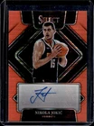 2021-22 Select Nikola Jokic Signatures Neon Orange Pulsar Prizm FOTL Auto #26/30