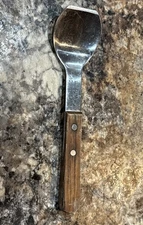 Vernon Braum's Ice Cream Scoop Spade Spoon Steel Blade Wood Handle