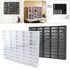 Acrylic Display Case for H-W 1/64 Diecast Car Matchbox Toy Storage Shelf