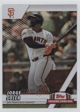 2024 Trading Card Day San Francisco Giants Stadium Giveaway Jorge Soler 0j8f