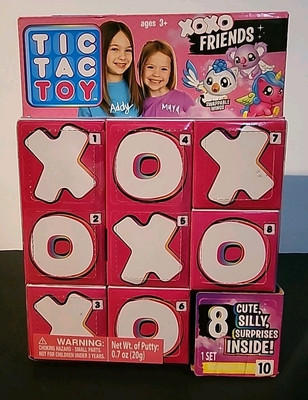 Blip Toys Tic Tac Toy XOXO FRIENDS Multi Pack Surprise Pack 10 Cute NEW