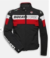 Veste imperméable en textile moto course homme Ducati Corse 2023