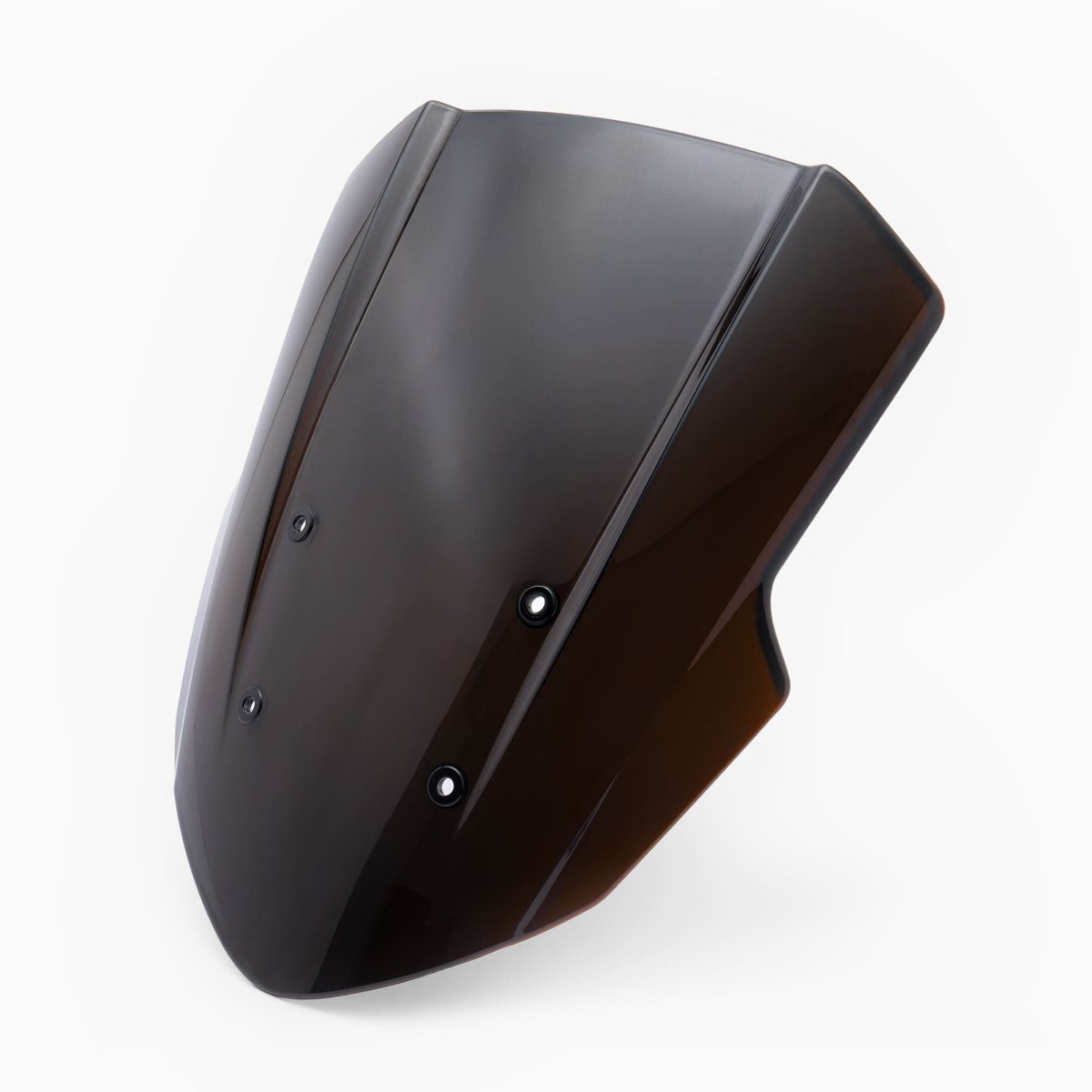 Visor for LJ125T-18, LJ125T-18-E5 Windshield Dark Smoke Scooter Screw-In SCRN086