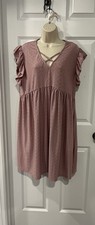 Shein 2XL Dusty Pink Dress